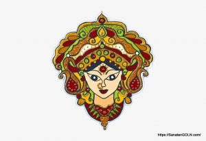 Maa Durga Drawing মা দুর্গা 19 মহালয়া: মহিষাসুরমর্দিনী [ Mahalaya: Mahishasuramardini ]