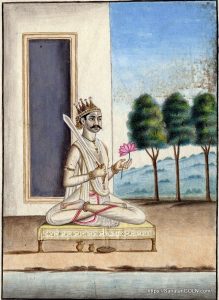 The sage Bṛhaspati who curses Indra in some accounts of the Samudra manthan কূর্ম অবতারের কাহিনী | অগ্নিপুরাণ | পৃথ্বীরাজ সেন | পুরাণ সমগ্র