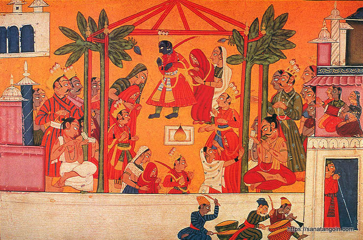 Ramayana, Marriage of Urmila and her 3 sisters, Marriage of Rama, Bharata, Lakshmana, Shatrughna