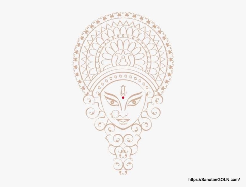 Maa Durga Drawing মা দুর্গা 17 দুর্গা ঠাকুরের ছবি